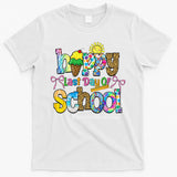 Happy Last Day Of School Substitute Teacher Life Leopard T-Shirt