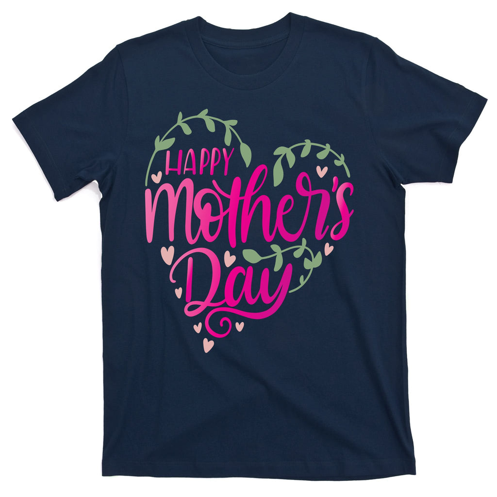 Happy Mother's Day Heart Flower T-Shirt