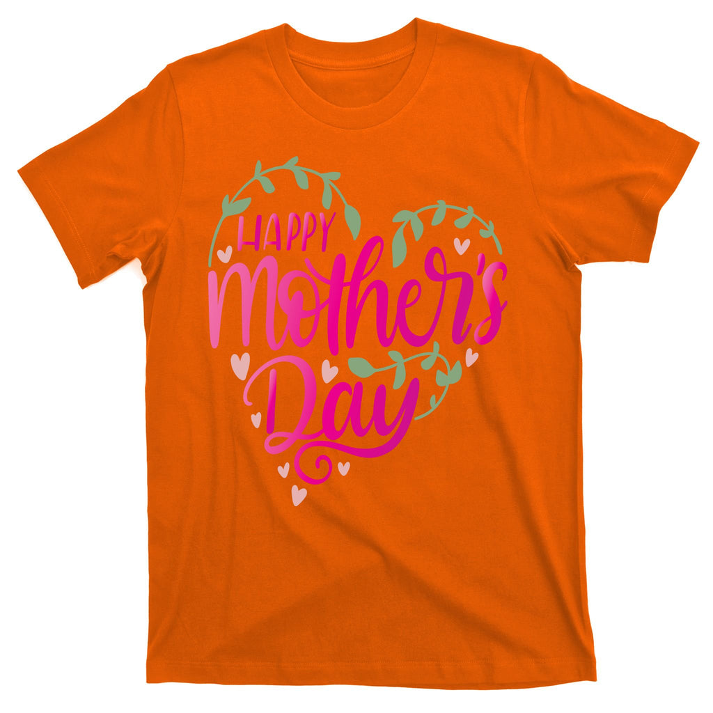 Happy Mother's Day Heart Flower T-Shirt