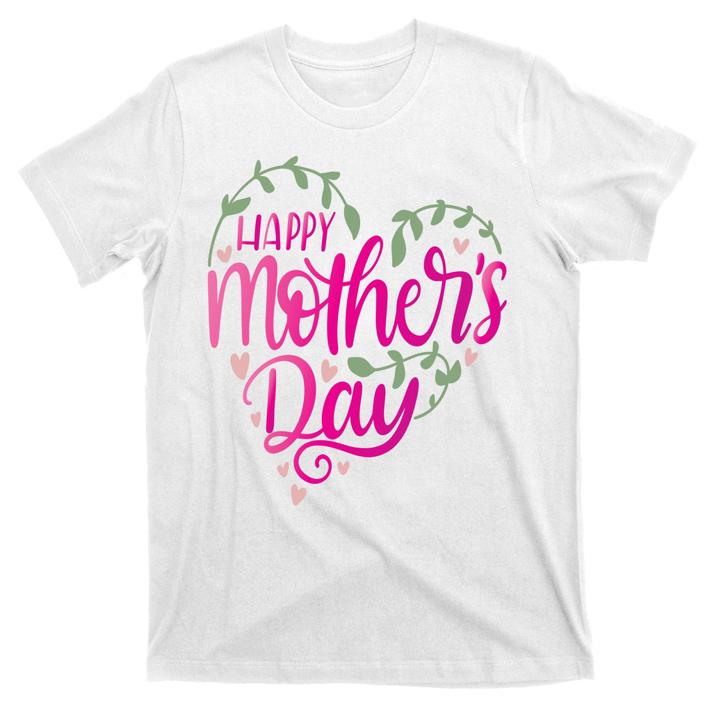 Happy Mother's Day Heart Flower T-Shirt