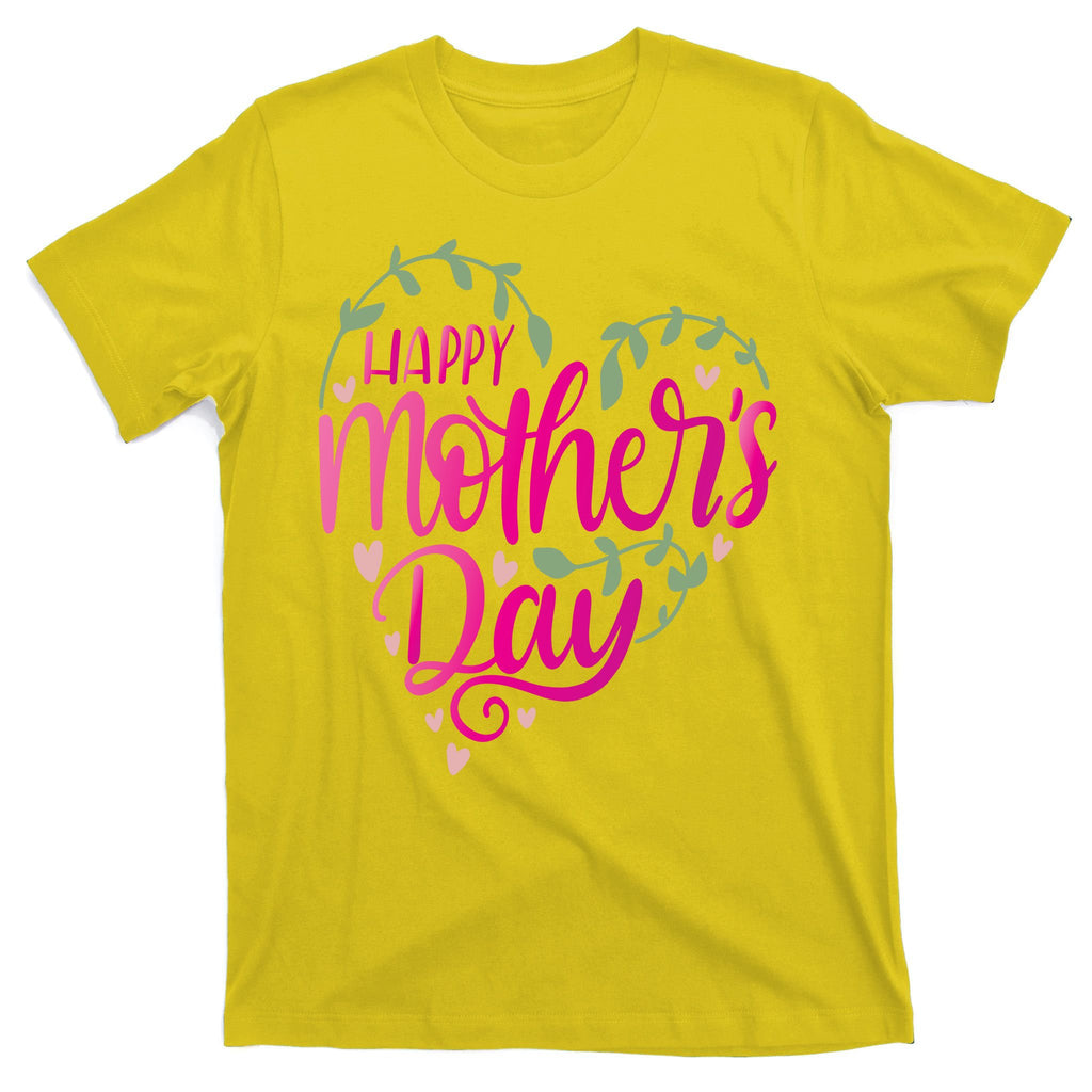 Happy Mother's Day Heart Flower T-Shirt