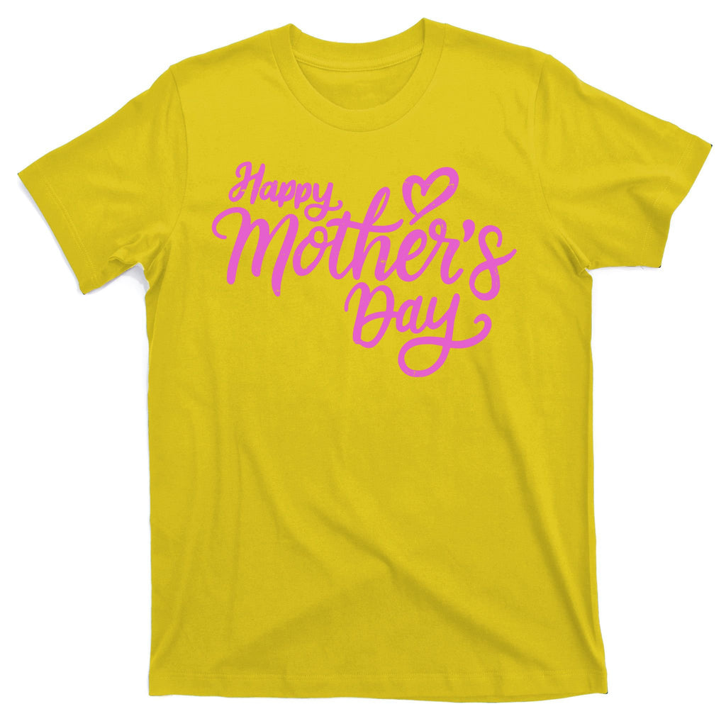 Happy Mothers Day Heart Cute Gift T-Shirt