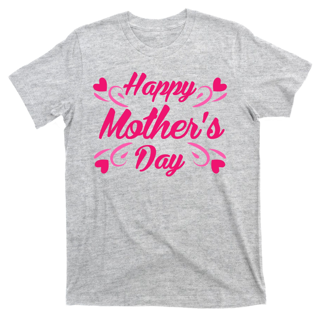 Happy Mothers Day Hearts Gift T-Shirt