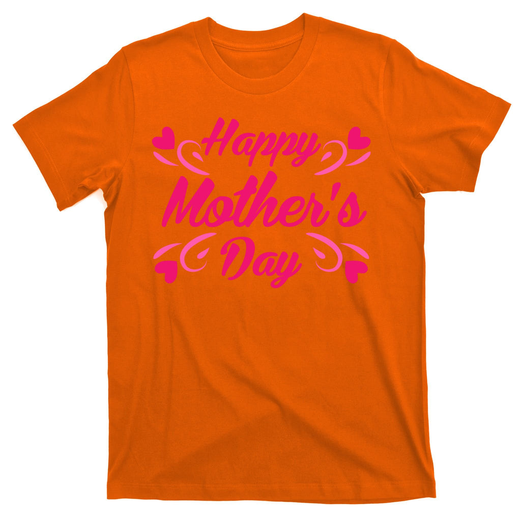 Happy Mothers Day Hearts Gift T-Shirt