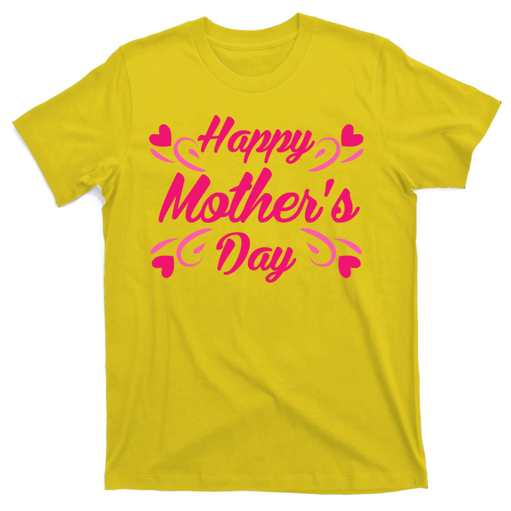 Happy Mothers Day Hearts Gift T-Shirt