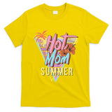 Hot Mom Summer Hawaiian Hibiscus Beach Cute Tropical T-Shirt