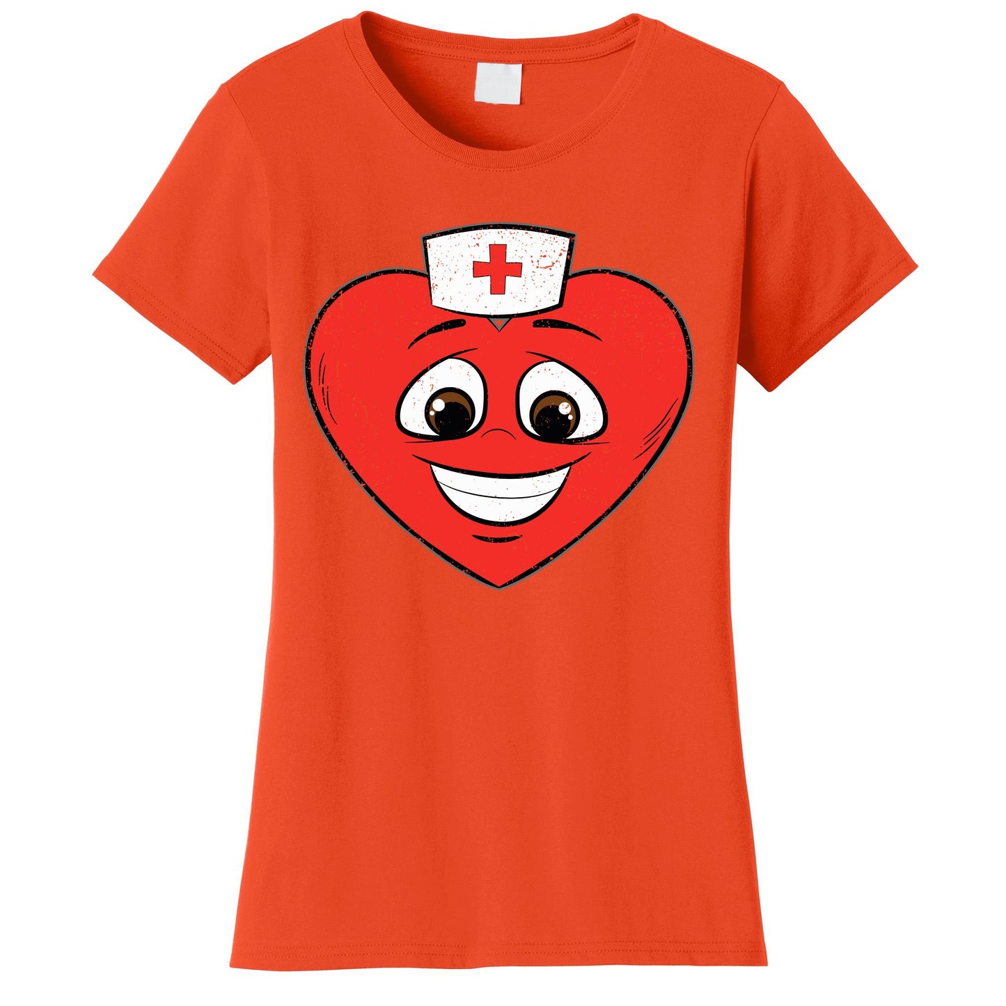 Heart Nurse Valentines Day Cute Rn Lpn Nursing Students Women's T-Shirt