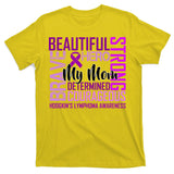 Hodgkin's  lymphoma Awareness For My Mom T-Shirt