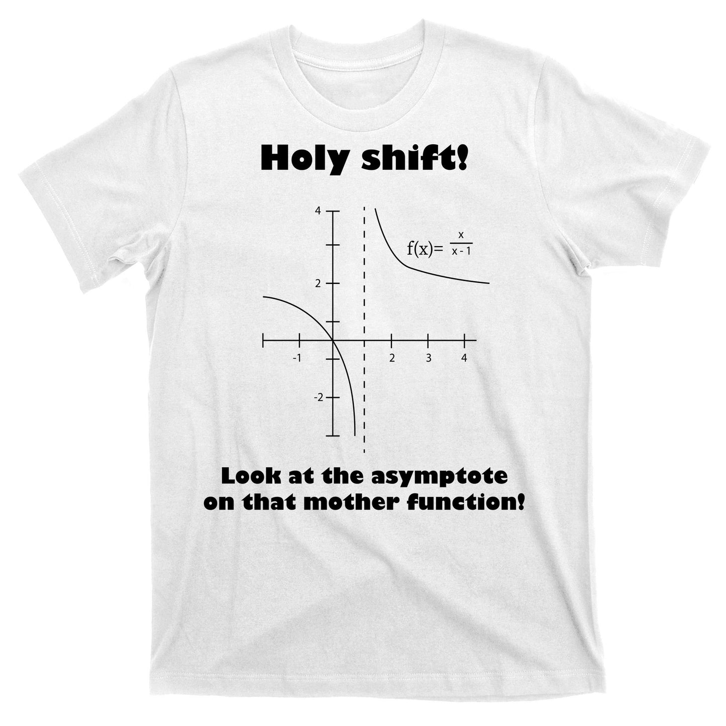 Holy Shift Look At The Asympotote On That Mother Function T-Shirt