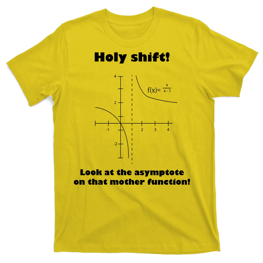 Holy Shift Look At The Asympotote On That Mother Function T-Shirt