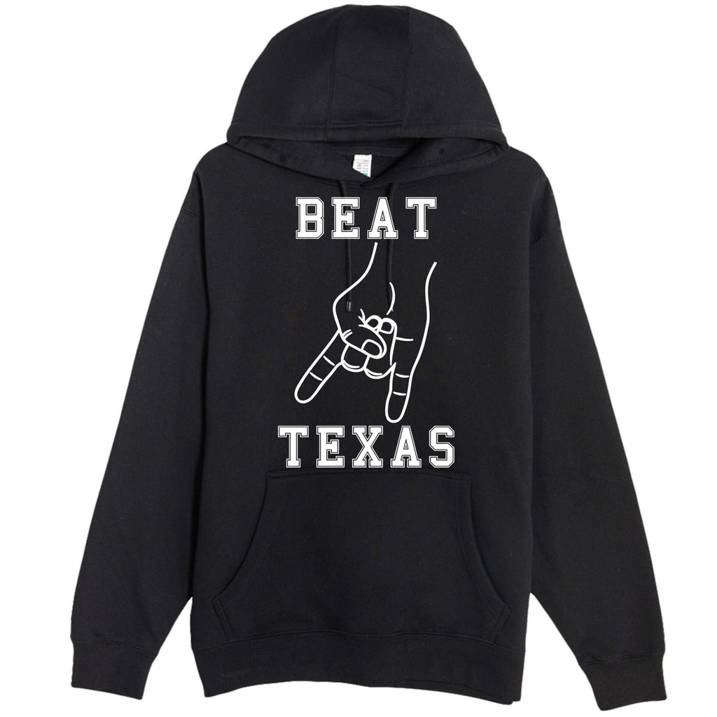 Horns Down Beat Texas Football Premium Pullover Hoodie