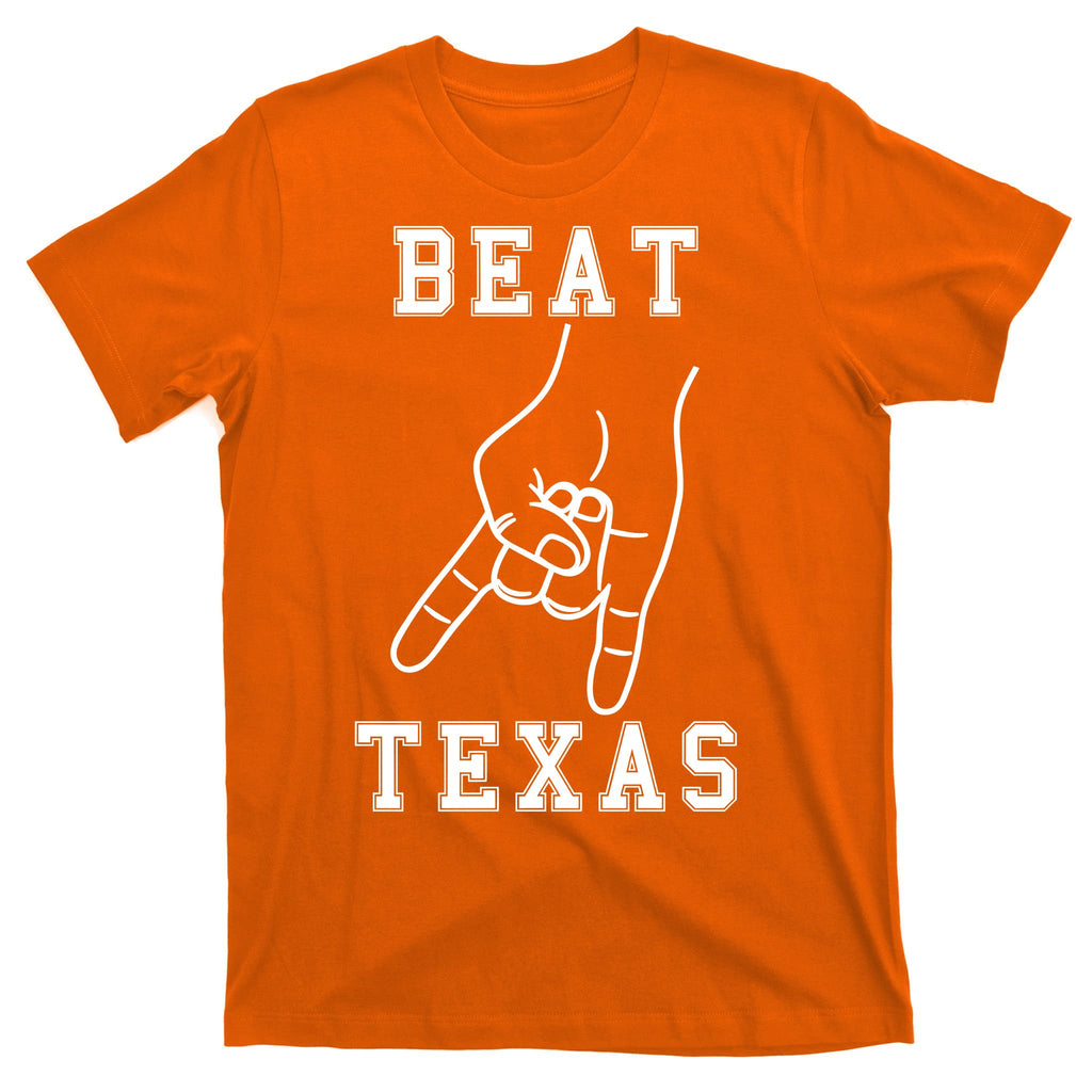 Horns Down Beat Texas Football T-Shirt