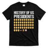 History Of US Presidents, USA Presidents Emoji Fun, Funny Emojis USA T-Shirt