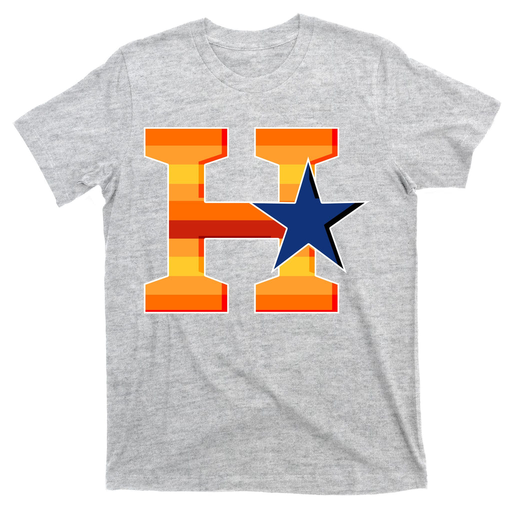 Houston Baseball H Star Logo T-Shirt