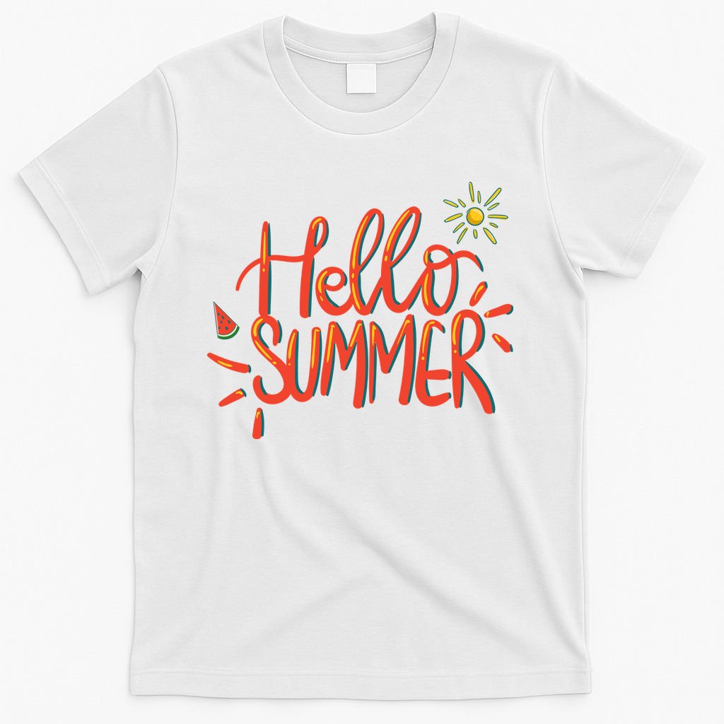 Hello Summer Fun Cute T-Shirt