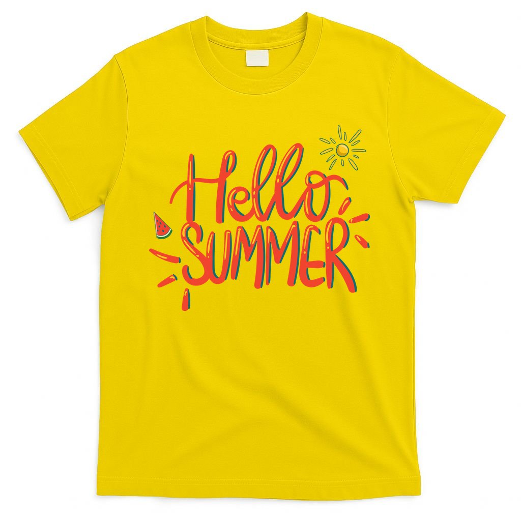 Hello Summer Fun Cute T-Shirt