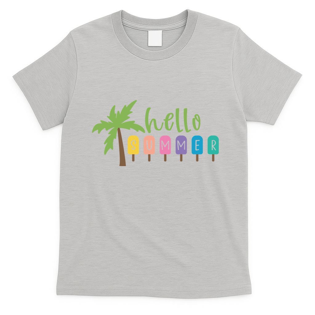 Hello Summer Popsicles Tropical T-Shirt