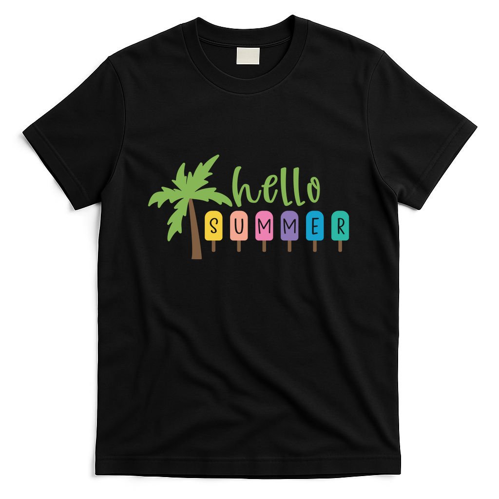 Hello Summer Popsicles Tropical T-Shirt