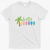 Hello Summer Popsicles Tropical T-Shirt