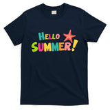 Hello Summer Starfish Colorful T-Shirt
