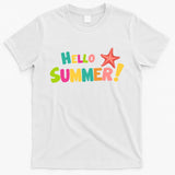 Hello Summer Starfish Colorful T-Shirt