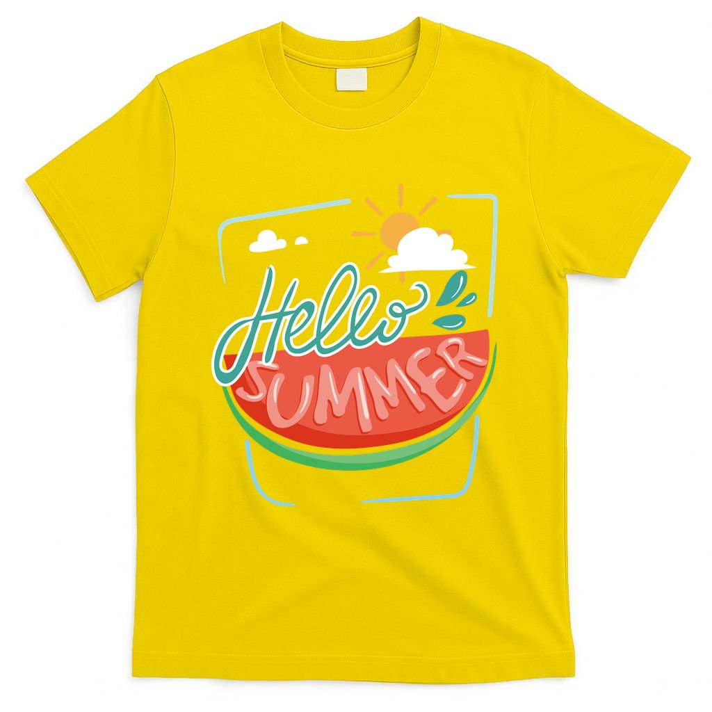 Hello Summer Watermelon Sunshine T-Shirt
