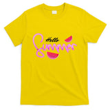Hello Summer Watermelon Retro T-Shirt