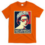Happy Treason Day 4th Of July British Colonials Flag T-Shirt
