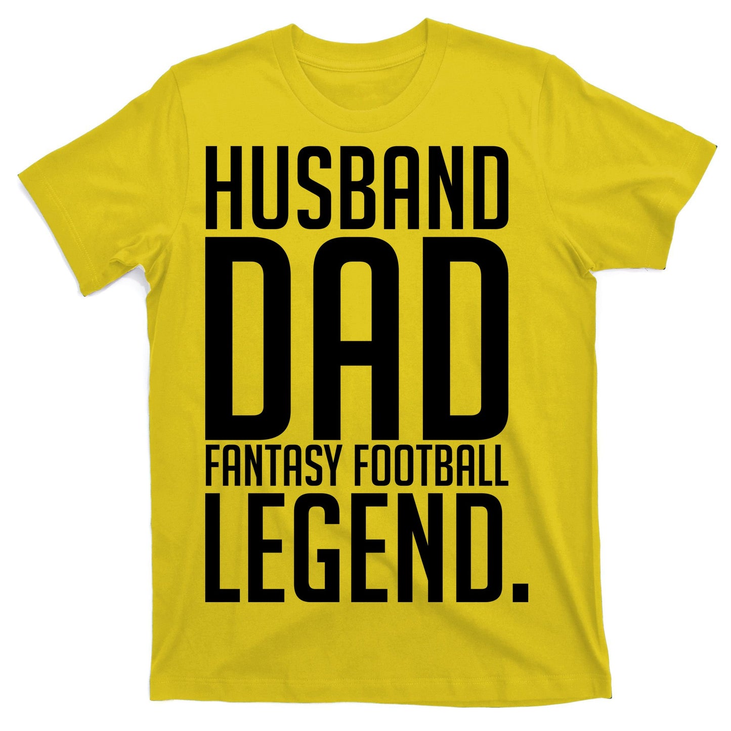 Husband Dad Fantasy Football Legend T-Shirt