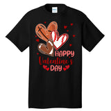 Happy Valentines Day Sports Lover Heart Gift Tall T-Shirt