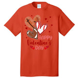 Happy Valentines Day Sports Lover Heart Gift Tall T-Shirt