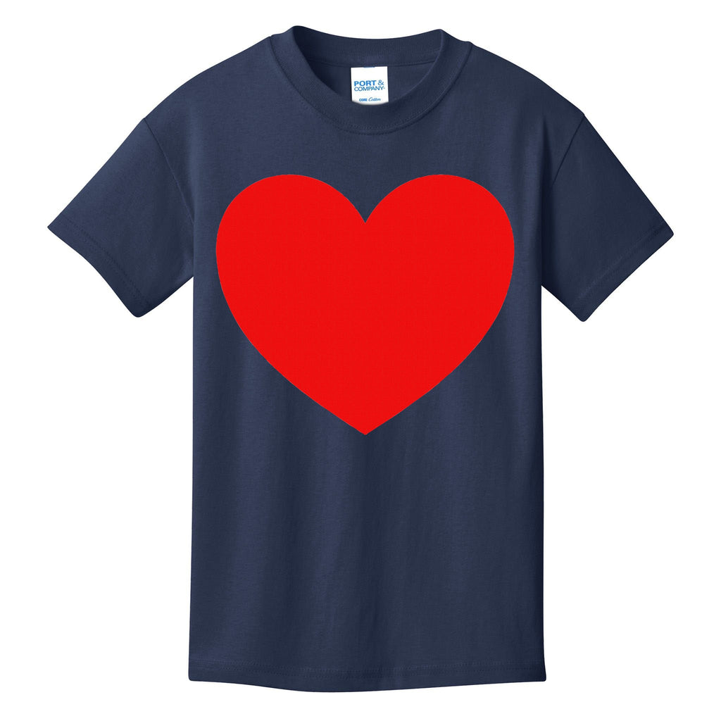 Heart Valentines Day Graphic Novelty Love Heart Kids T-Shirt