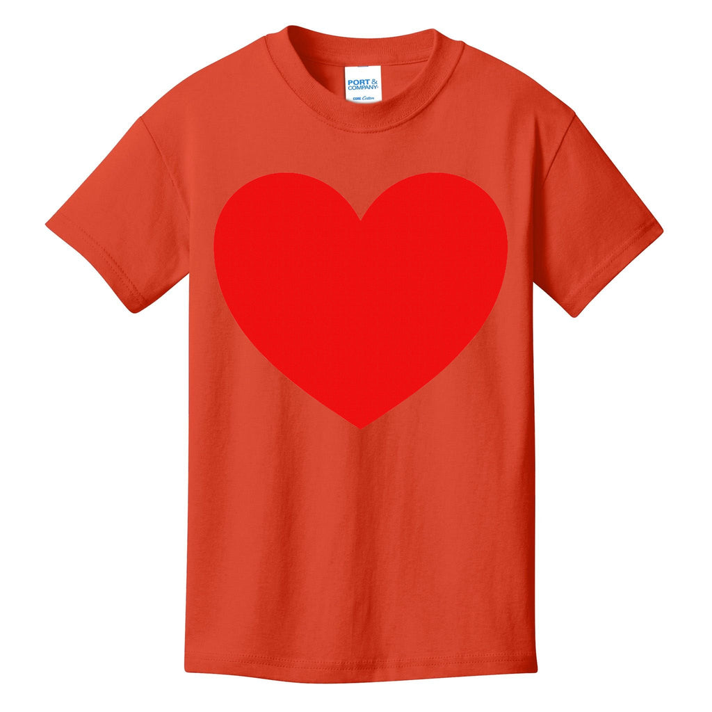 Heart Valentines Day Graphic Novelty Love Heart Kids T-Shirt