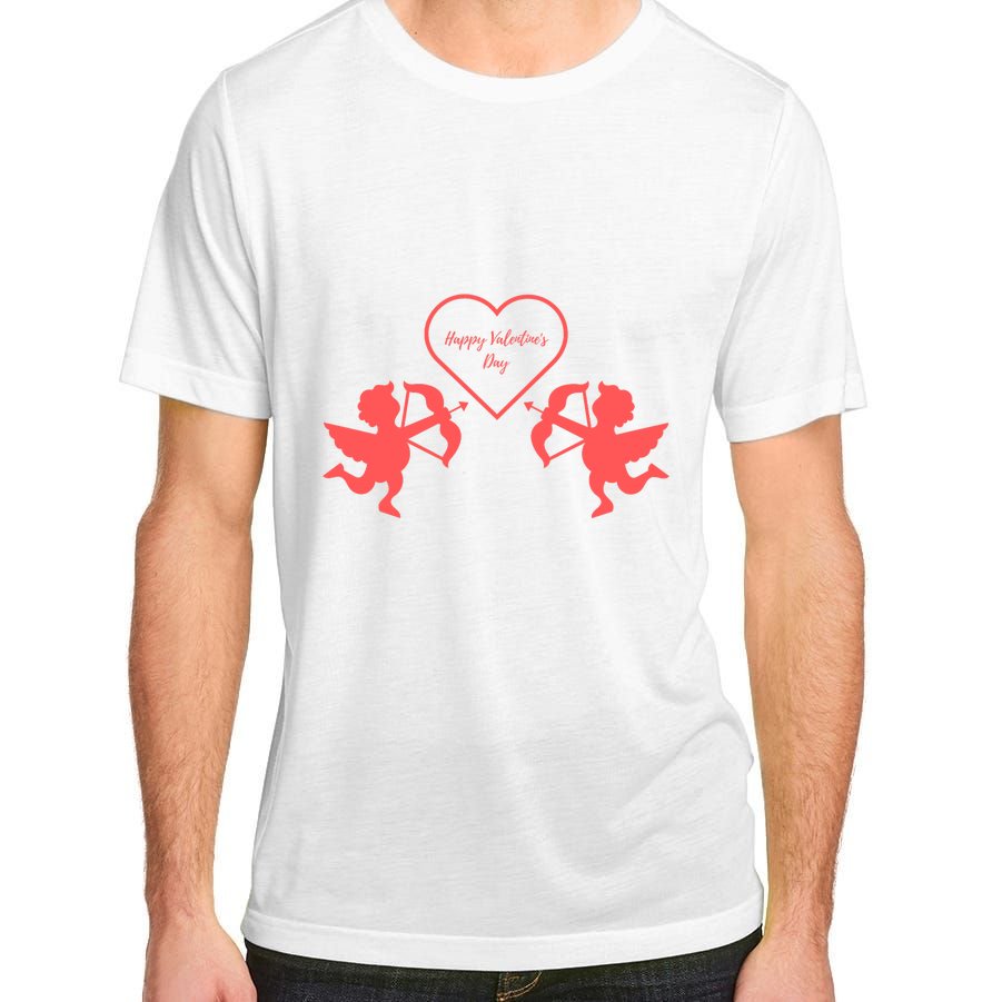 Happy ValentineS Day Adult ChromaSoft Performance T-Shirt