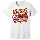 Happy Valentine's Day Vintage Car Premium T-Shirt
