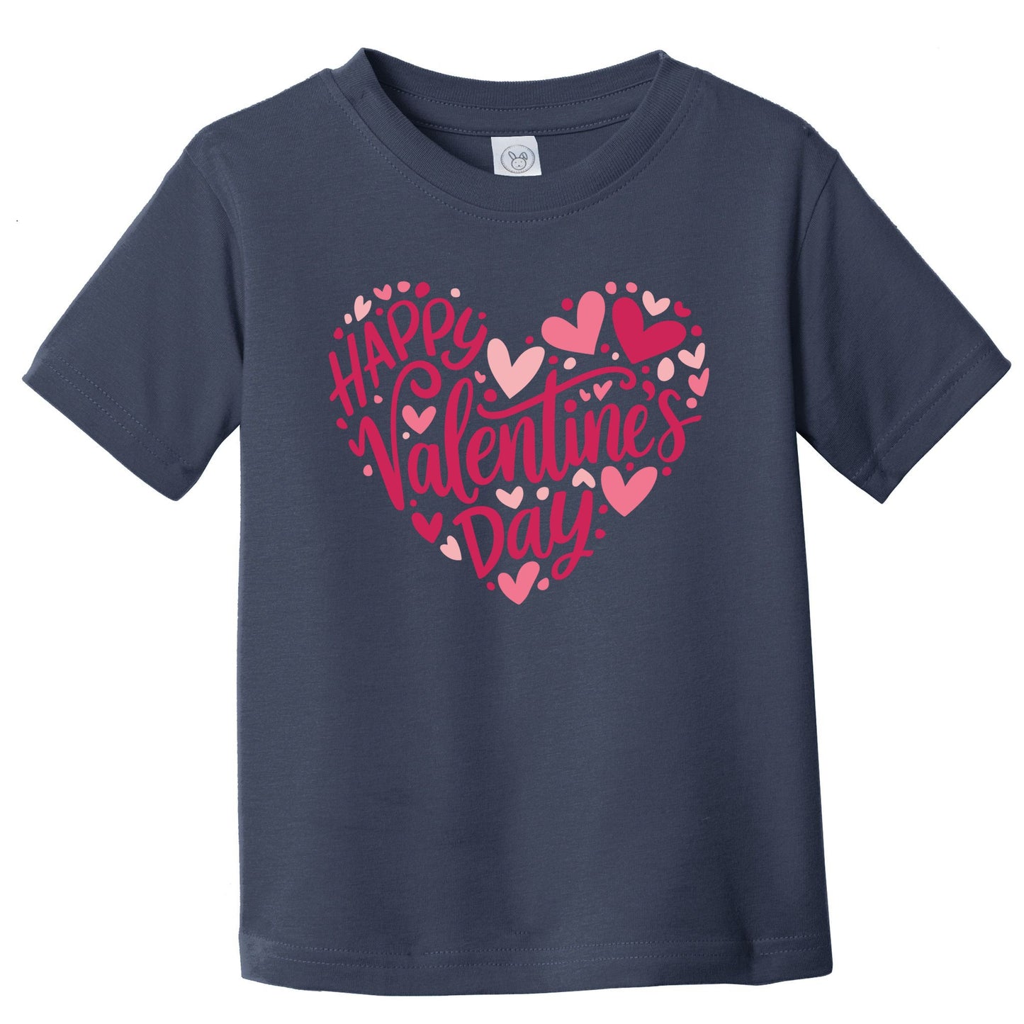 Happy Valentines Day Quotes Heart Toddler T-Shirt