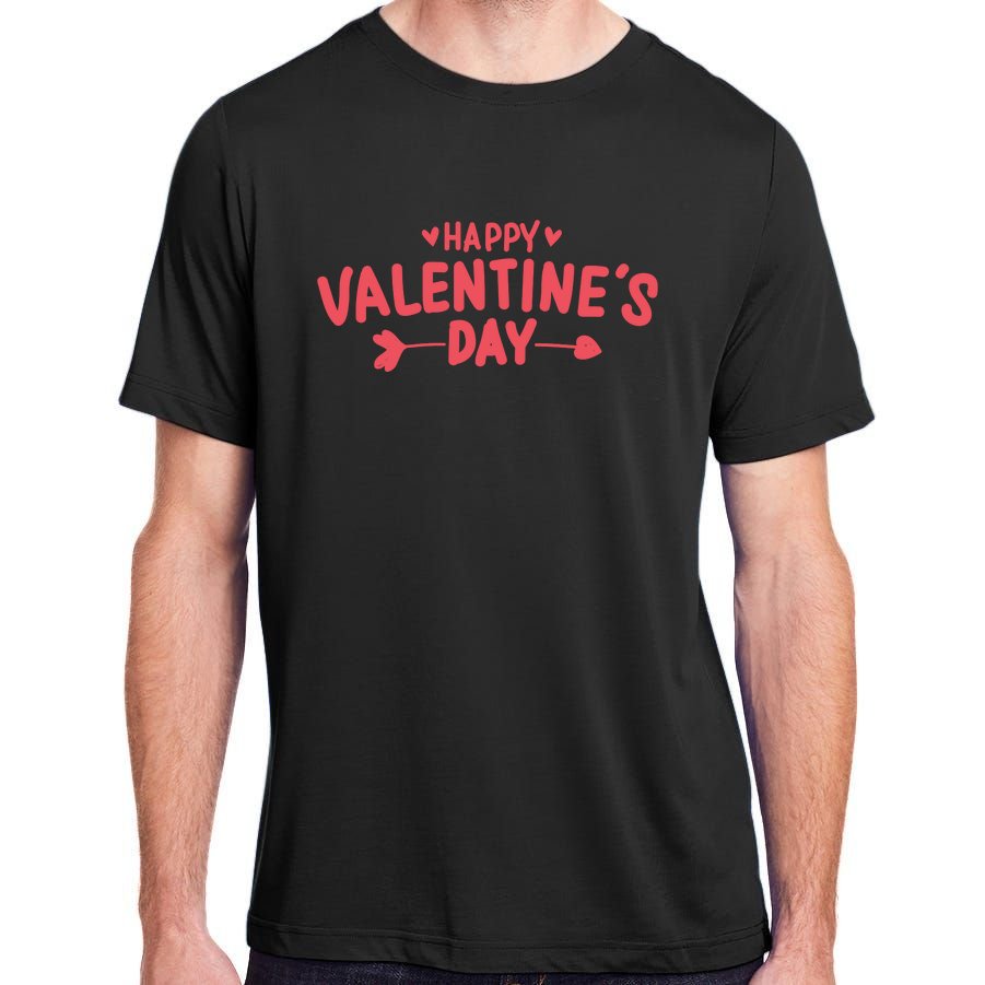 Happy Valentines Day Cute Holiday Gift Adult ChromaSoft Performance T-Shirt