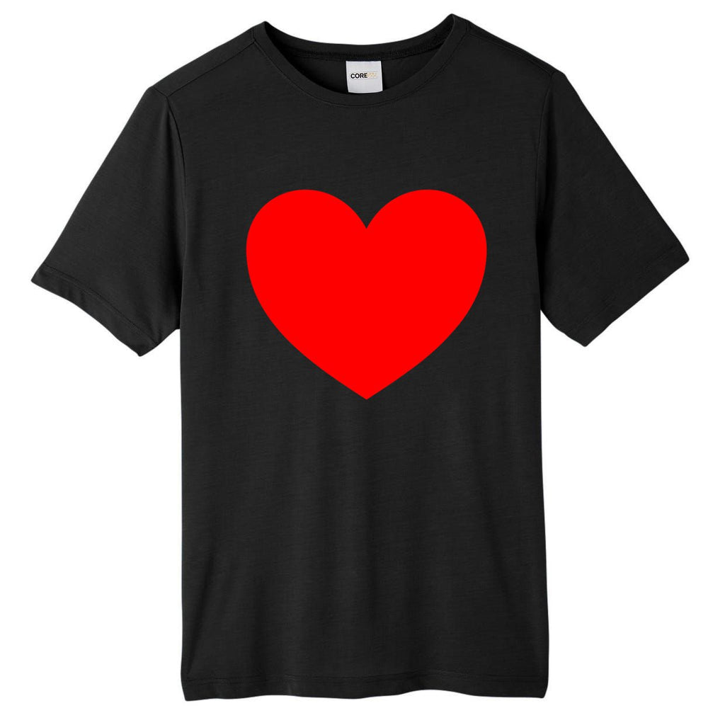 Heart Valentines Day Graphic Novelty Love Heart Tall Fusion ChromaSoft Performance T-Shirt