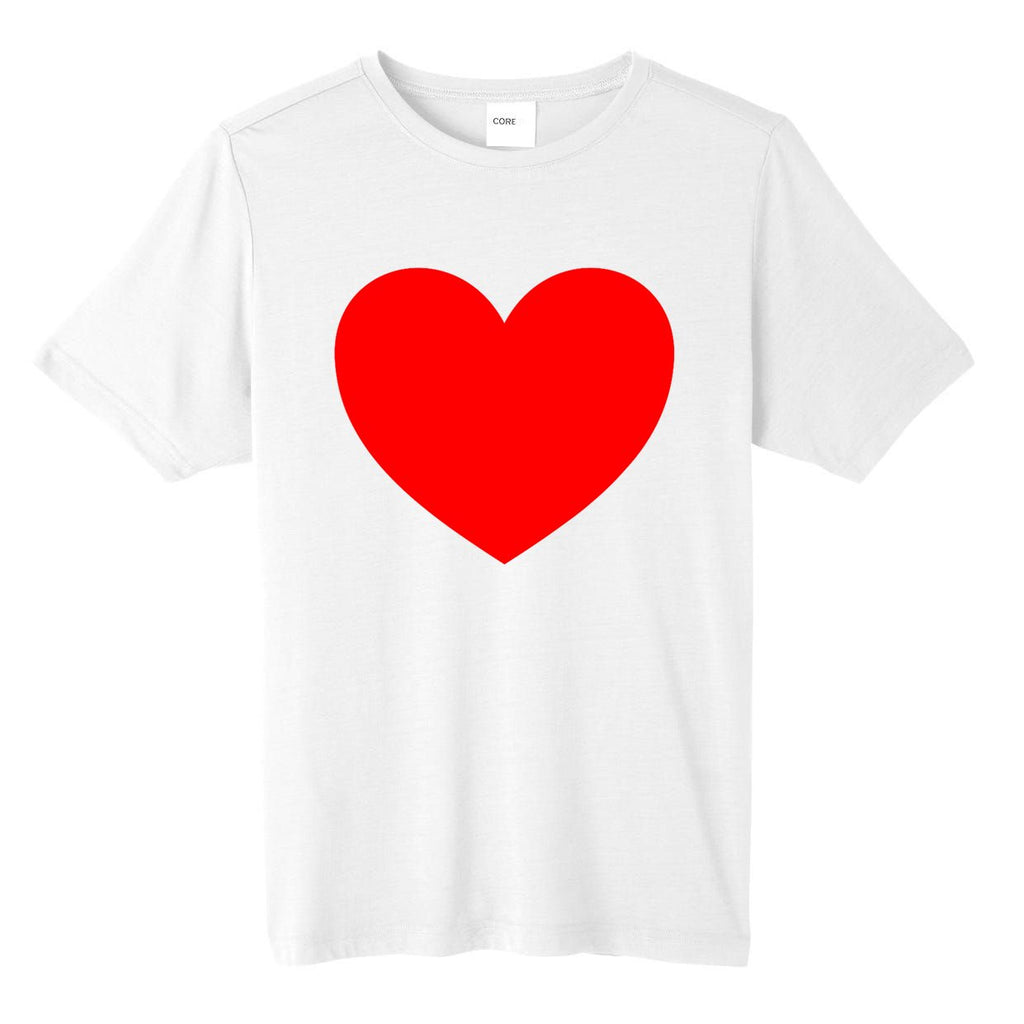Heart Valentines Day Graphic Novelty Love Heart Tall Fusion ChromaSoft Performance T-Shirt