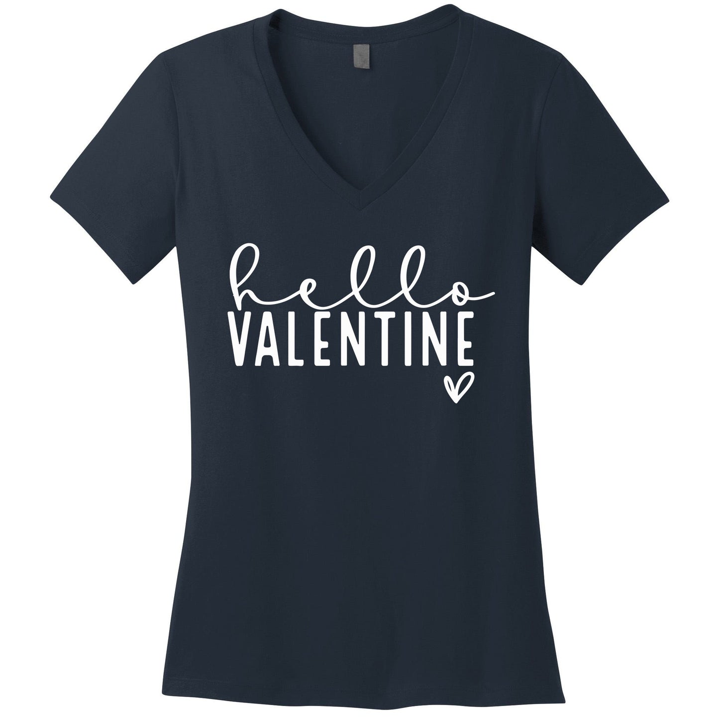 Hello Valentine Not Today Cupid Women's V-Neck T-Shirt