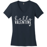 Hello Valentine Not Today Cupid Women's V-Neck T-Shirt