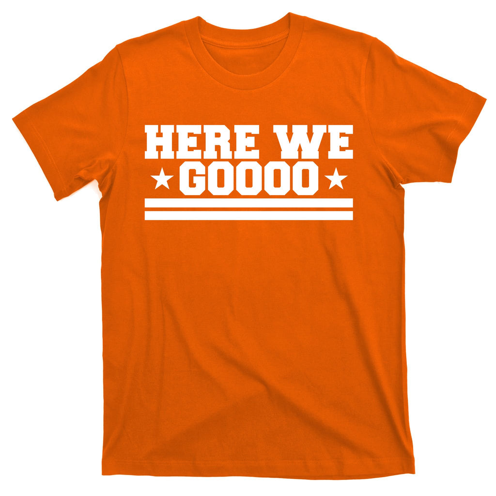 Here We Go Dallas Football T-Shirt