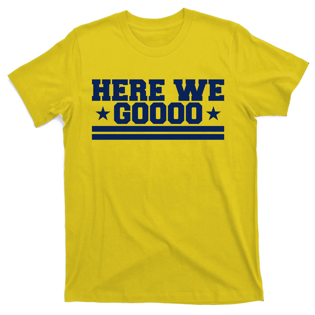Here We Go Dallas Football T-Shirt