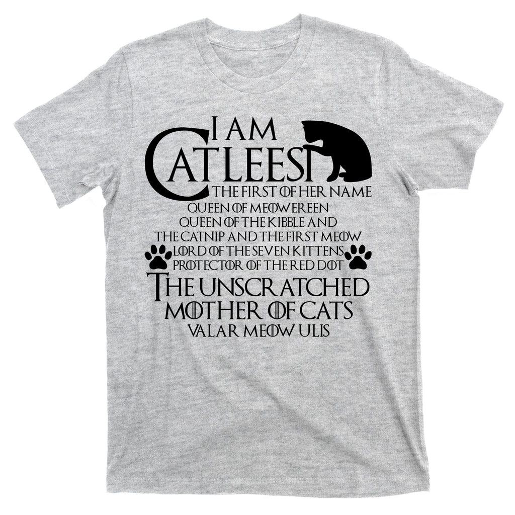 I Am The Catleesi Mother Of Cats T-Shirt