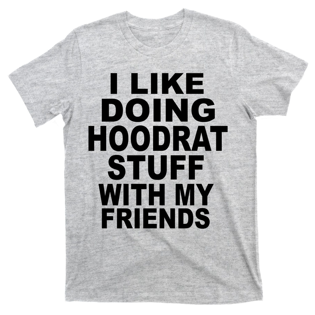 I Like Doing Hoodrat Stuff With My Friends T-Shirt