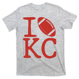 I Love Kansas City Football Fan T-Shirt