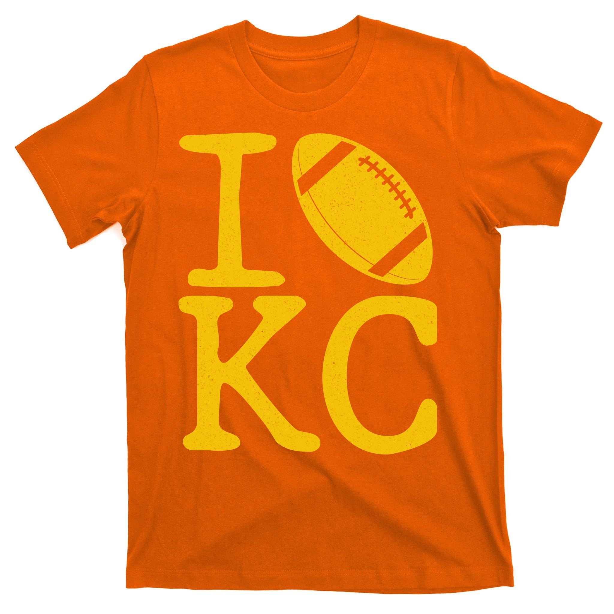 I Love Kansas City Football Fan T-Shirt