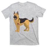 I Love Mom Tattoo German Shepard T-Shirt