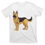 I Love Mom Tattoo German Shepard T-Shirt