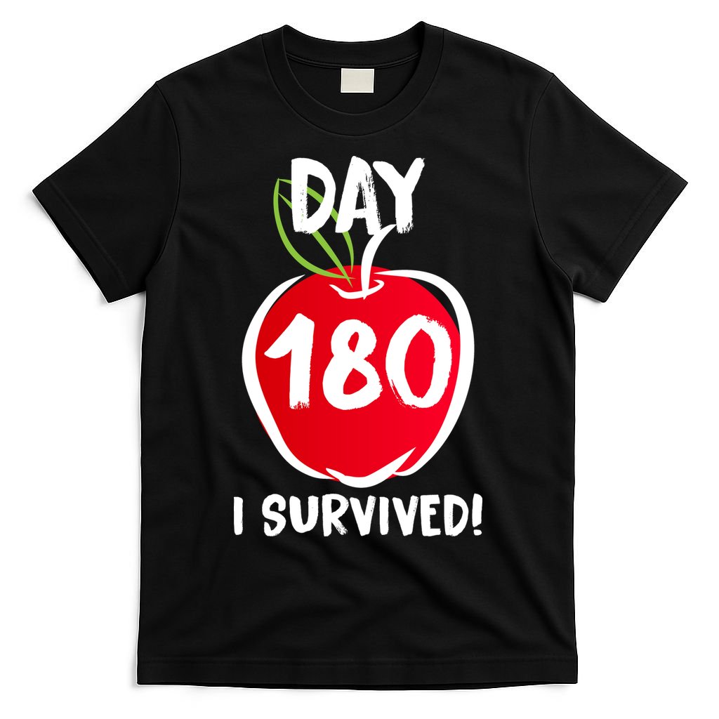 I Survived 180 Days Last Day Of School T-Shirt